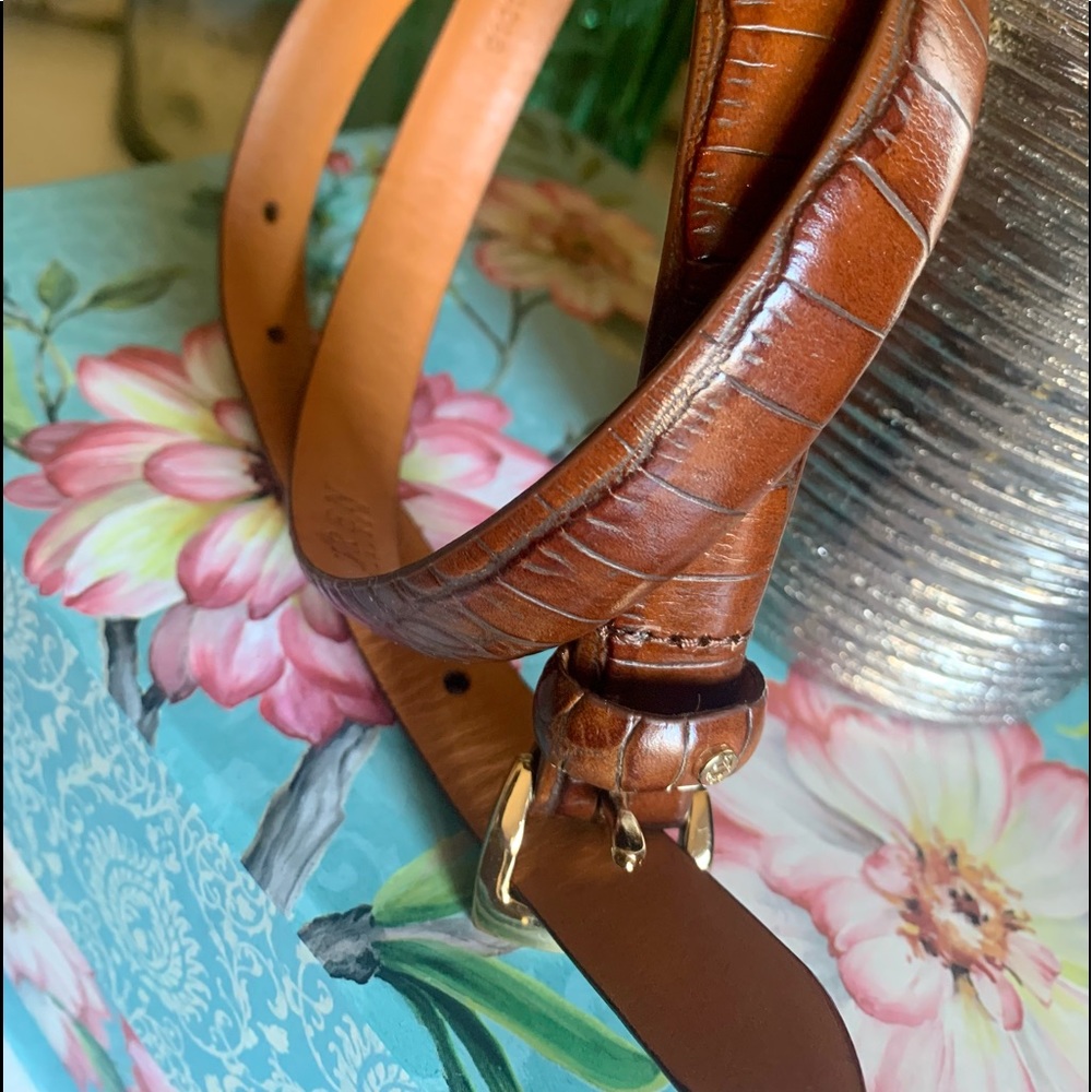 ✨💫POLO RALPH LAUREN CINTURÓN ✨💫PIEL DE COCODRILO 💫✨#RL59